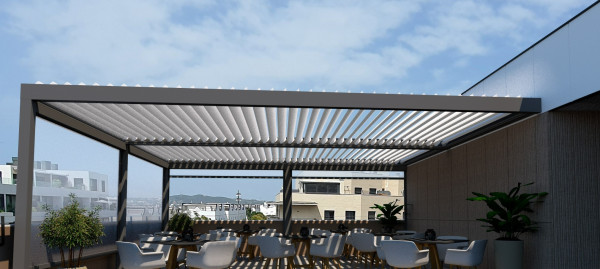 BIOCLIMATIC PERGOLA ROMA