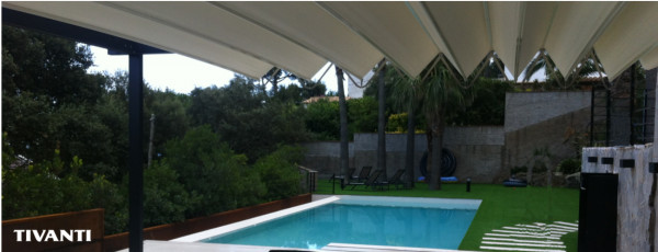 90º pergola Medisolafly - Pool house