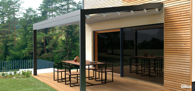 Pergola tendal pluja Med Quadra