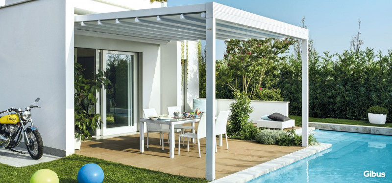 Pergola tendal pluja Med Quadra