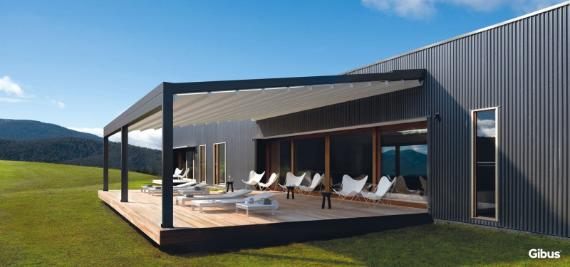 Pergola toldo lluvia Med Quadra 165