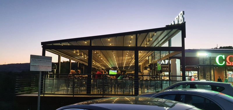 Rainy awning pergola Uniq FS