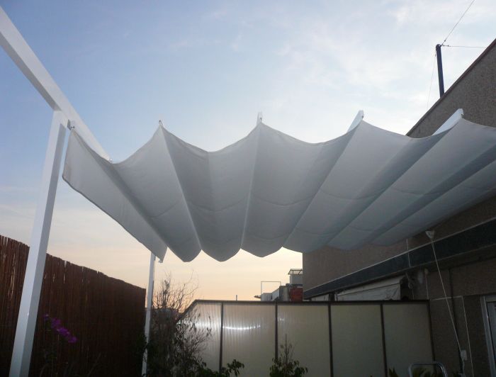 Sliding pergola awning Sofia 80x40