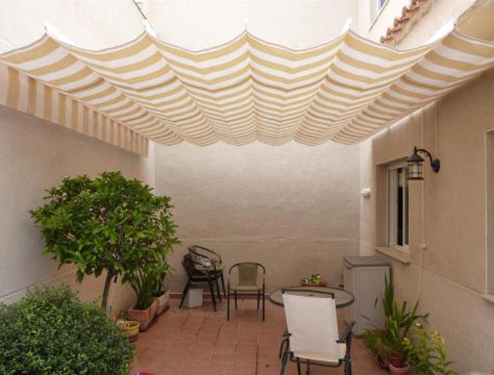 Sliding pergola awning Sofia 80x40