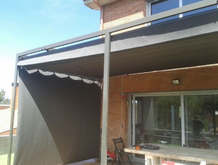 Sliding pergola awning Sofia 80x40