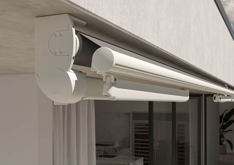 Toldo brazo invisible Londres Max